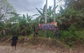 “Koramil Bahodopi Turun Lapangan, Gencar Imbau Warga Cegah Karhutla”
