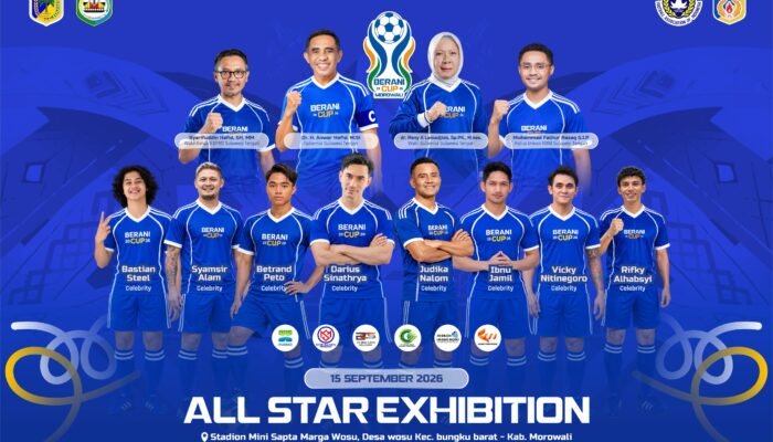 Gubernur Anwar Hafid Bakal Buka Langsung Berani Cup Morowali 2026, Warga Wosu Siap Penuhi Gelanggang Mini Sapta Marga