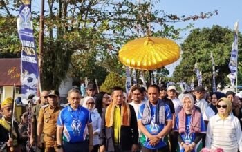 Sehari Penuh Cinta Demokrat Untuk Morowali: Dari Berani Cup Terbaik Se-Sulteng di Wosu Hingga Lautan Biru dan Instruksi Bersejarah Anwar Hafid di Alun-Alun Rujab