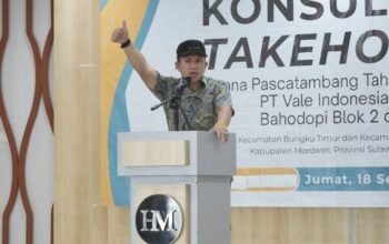 Bupati Iksan Sentil PT Vale Soal Pascatambang: Jangan Hanya CSR, Pikirkan Nasib Masyarakat Setelah Tambang Selesai!
