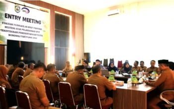Pemkab Morowali dan BPKP Sulawesi Tengah Gelar Entry Meeting Pelaksanaan SPIP Terintegrasi 2026
