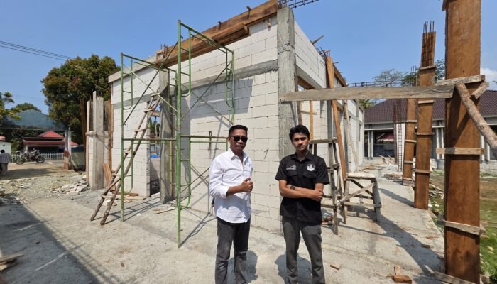 Asfar Tinjau Langsung Pembangunan SDN 1 Solonsa, Jadi Model Penguatan Mutu Pendidikan Dasar Morowali