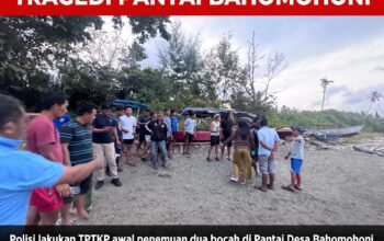 Tragedi Pantai Bahomohoni: Dua Bocah Ditemukan Tewas di Pinggir Pantai, Satu Selamat