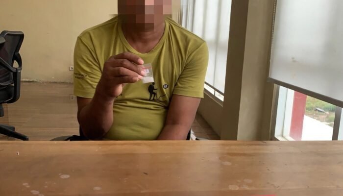 Ungkap Peredaran Sabu di Witaponda, Seorang Pria Diamankan Bersama 13 Saset Sabu