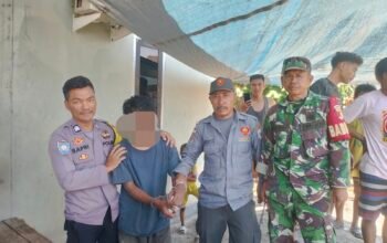 Sinergi TNI-Polri, Terduga Pelaku Curanmor Di Labota Berhasil Diamankan”