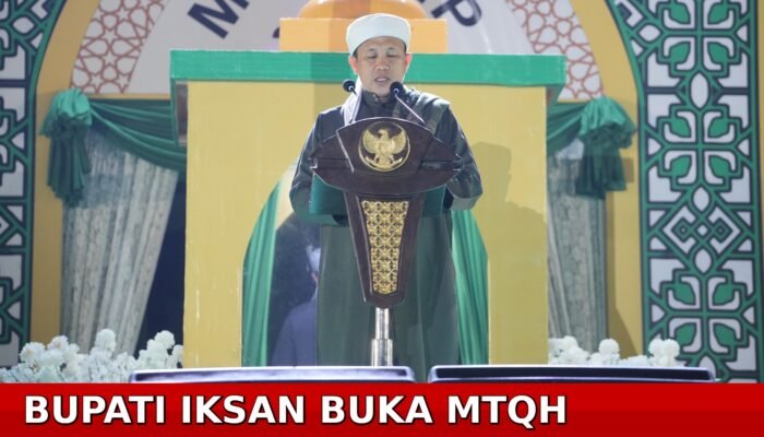 Bupati Iksan Buka MTQH ke-XVI, Era Baru dengan Cabang Hadis