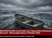 Nelayan Menui Kepulauan Hilang Saat Melaut, Keluarga Minta Bantuan Basarnas