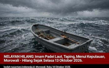 Nelayan Menui Kepulauan Hilang Saat Melaut, Keluarga Minta Bantuan Basarnas