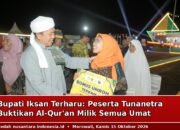Bupati Iksan Terharu: Peserta Tunanetra Buktikan Al-Qur’an Milik Semua Umat