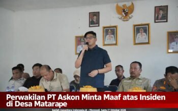 Perwakilan PT Askon Minta Maaf atas Insiden di Desa Matarape