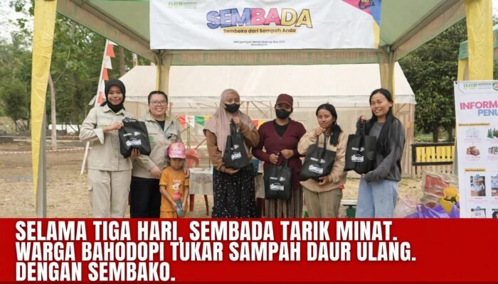 Program Sembada IMIP Pacu Warga Aktif Memilah Sampah Bernilai Ekonomi