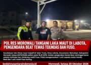 Polres Morowali Tangani Laka Maut di Labota, Pengendara Beat Tewas Terlindas Ban Fuso