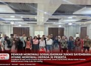 Pemkab Morowali Sosialisasikan Petunjuk Teknis Sayembara Hymne Morowali kepada 32 Peserta