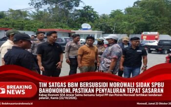 Tim Satgas BBM Bersubsidi Morowali Sidak SPBU Bahomohoni, Pastikan Penyaluran Tepat Sasaran