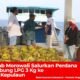 Pemkab Morowali Salurkan Perdana 200 Tabung LPG 3 Kg ke Menui Kepulauan