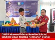DKISP Morowali Gelar Road to School, Edukasi Siswa tentang Keamanan Digital