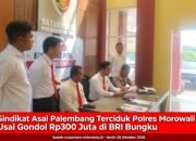 Polres Morowali Ungkap Pencurian Rp300 Juta Modus Pecah Kaca di BRI Unit Bungku