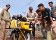 IMIP Salurkan Bantuan Sarpras ke Poktan Binaan Baru