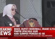 Wakil Bupati Morowali, Iriane Iliyas Pimpin Upacara Hari Sumpah Pemuda ke-98 Tahun