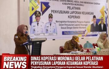 Buka Pelatihan Laporan Keuangan Koperasi, Wabup Morowali Iriane Dorong Profesionalisme Pengurus
