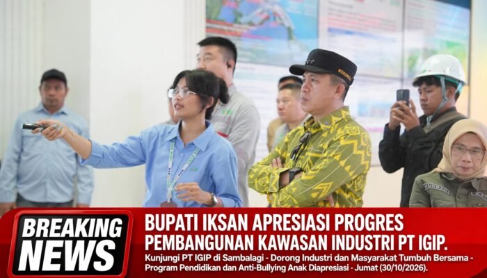 Bupati Iksan Dorong PT IGIP Perkuat Pemberdayaan Masyarakat Lingkar Industri