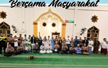 Hadir Menyapa Warga di Waktu Subuh, Polres Morowali Ajak Masyarakat Cegah Gangguan Kamtibmas