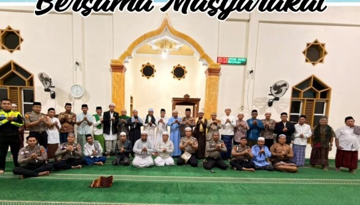 Hadir Menyapa Warga di Waktu Subuh, Polres Morowali Ajak Masyarakat Cegah Gangguan Kamtibmas
