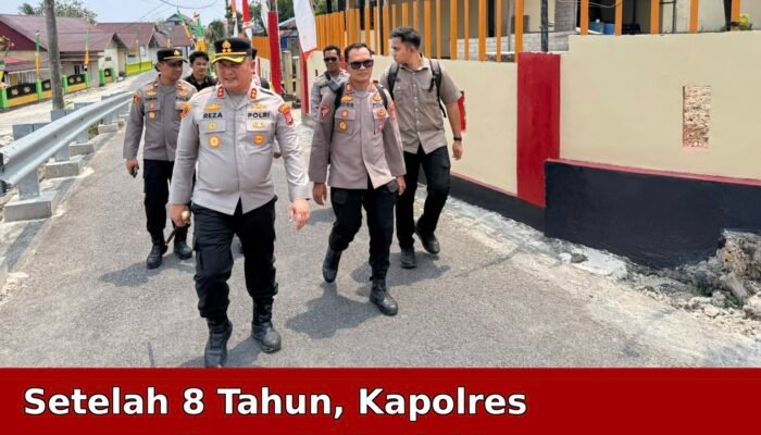 Setelah 8 Tahun, Kapolres Morowali Kembali Injakkan Kaki di Menui Kepulauan